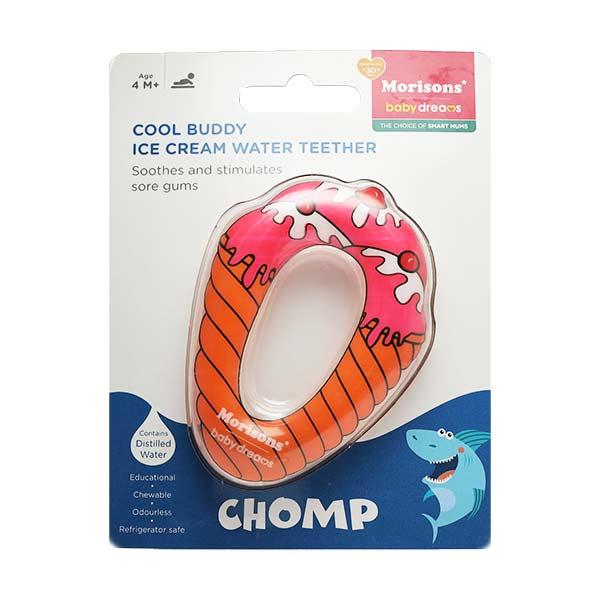 Netmeds | J.L.Morison Cool Buddy Water Teether - Ice Cream Shape