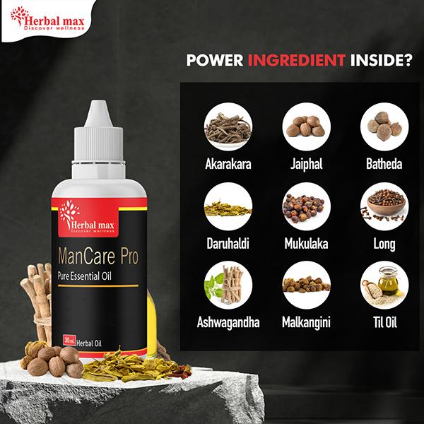 Herbal Max ManCare Pro Pure Essential Oil 30 ml - Sexual Care