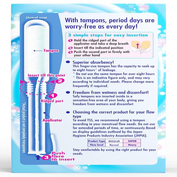 Sofy Soft Tampons - Regular 10's - Tampons