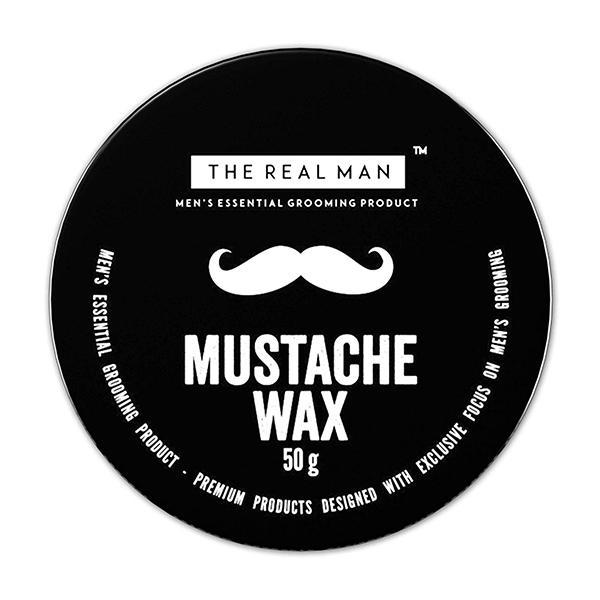 The Real Man Mustache Wax 50 gm - Beard Wax