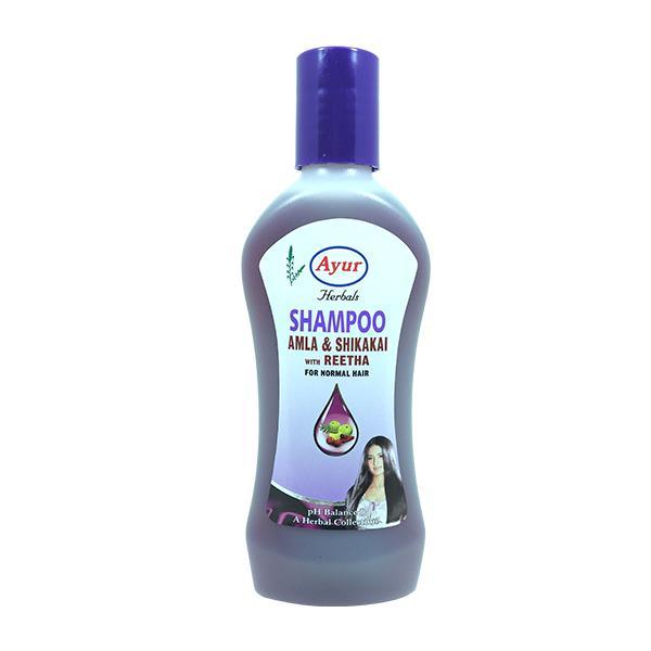 Ayur Herbal Amla Shikakai with Reetha Shampoo 1000 ml - Shampoos