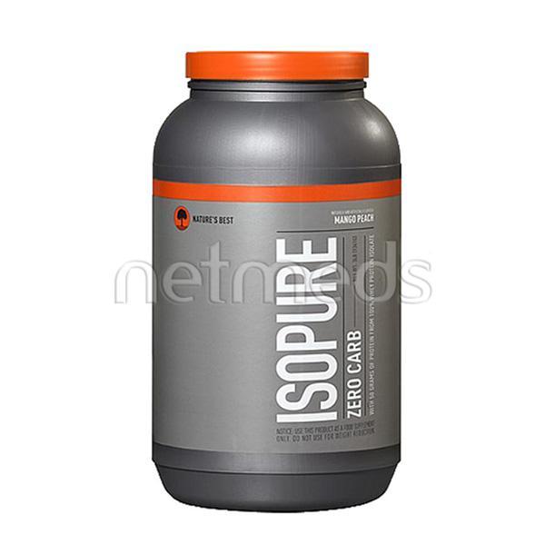 Isopure Zero Carb Powder - Mango Peach 3 lb (N) - Workout Essentials