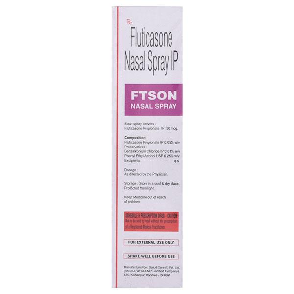 FTSON 0.05% Nasal Spray 10ml - Nasal Congestion-Nas
