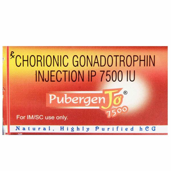 Pubergen JO 7500IU Injection 1's - Hormonal Therapy-Tro
