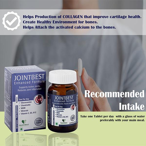 HealthBest Jointbest Tablet 60's - Multi-Vitamins