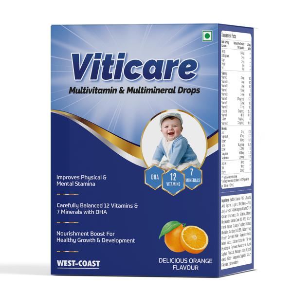 West Coast Viticare Drops - Delicious Orange 30 ml - General Health