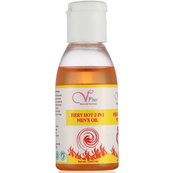 Netmeds | Vigini Fiery Hot 2 In 1 Men's Oil 25ml