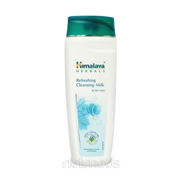 Netmeds | Himalaya Refreshing Cleansing Milk for all Skin Types - Lemon & Mentha Spp 100 ml