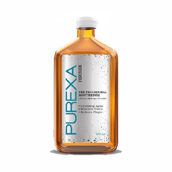 Netmeds | Purexa Peroxide Pre Procedural Mouthwash (Pack of 2 x 500 ml)