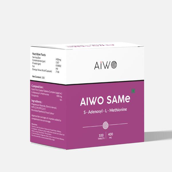 Netmeds | Aiwo SAMe 400 mg Tablet 100's