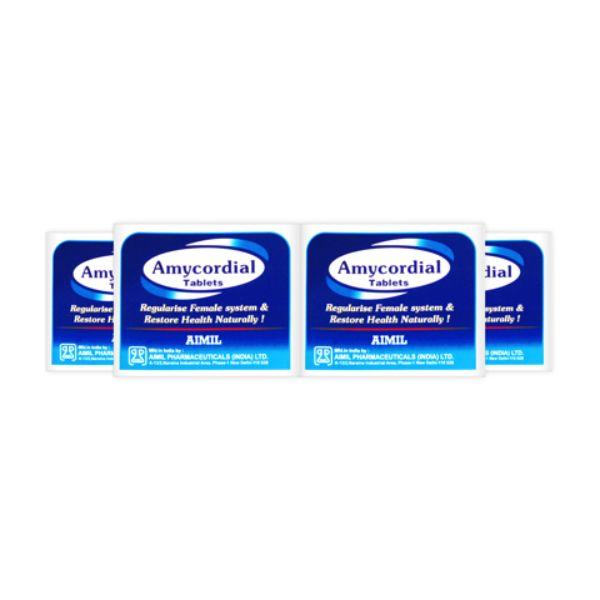 Aimil Amycordinal Tablet (Pack of 4 x 30's) - Speciality Medicines