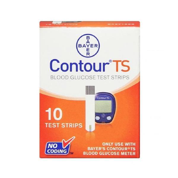Contour TS Blood Glucose Test Strips 10's - Blood Glucose Monitors/Strips