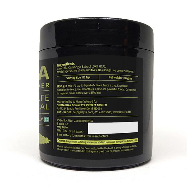 iAYUR Garcinia Cambogia Extract Powder 100 gm - Herbal Dietary Supplement