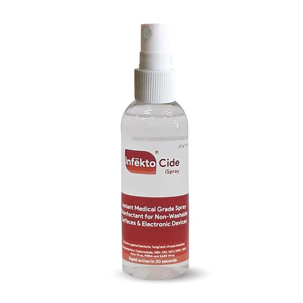 InfektoCide iSpray Medical Grade Disinfectant Spray for Surfaces 100 ml - Hand Sanitizer