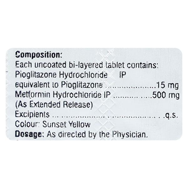 PIOZAR MF Tablet 10's - Diabetes-Ant