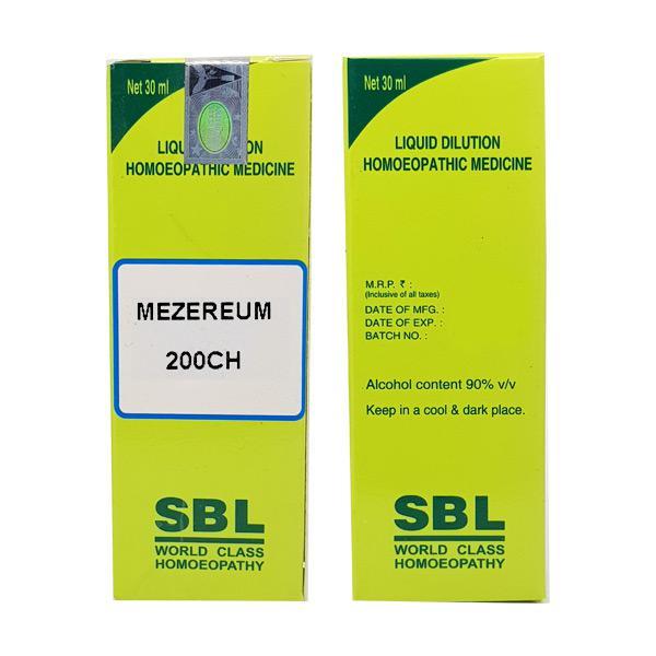 SBL Mezereum 200 Liquid 30 ml - Dilutions
