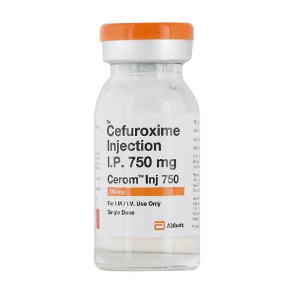 Cerom 750mg Injection 1'S - Bacterial Infections-Cep