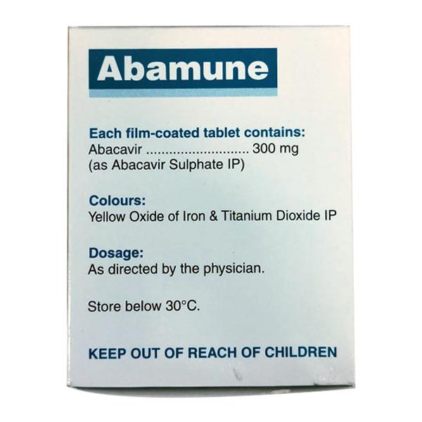 Abamune 300mg Tablet 30'S - Viral infections-Ant