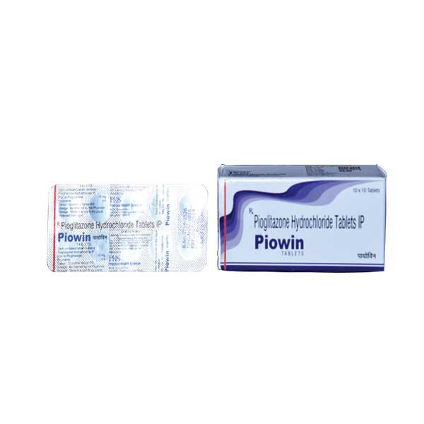 PIOWIN 15mg Tablet 10's - Diabetes-Ant