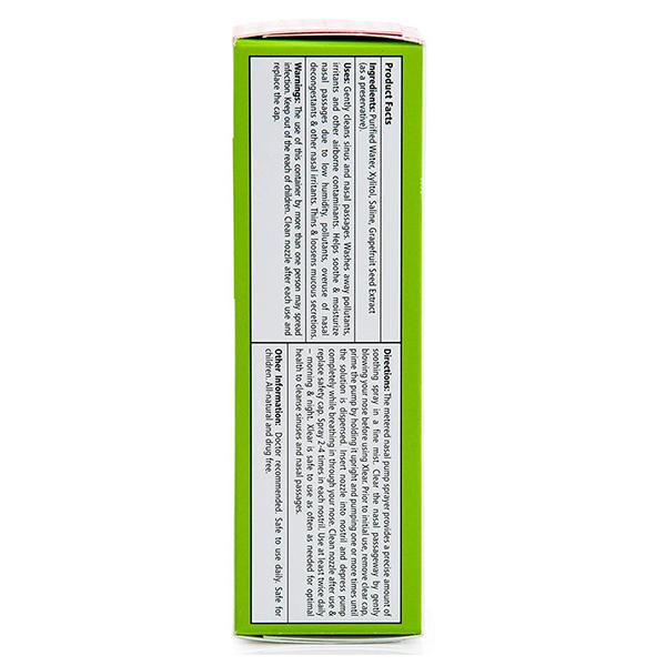 Xlear Adult Natural Saline Nasal Spray for Sinus and Allergy Relief 45 ml - Nasal Decongestion
