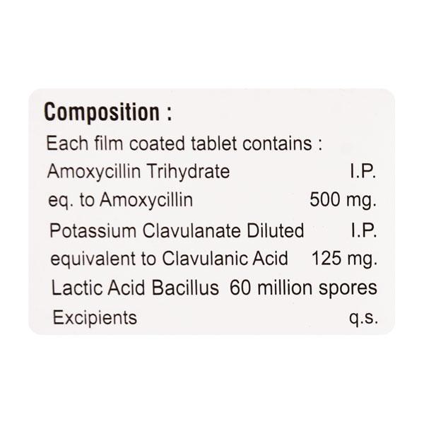 CLAVOMIL 625 Tablet 10's - Bacterial Infections-Pen