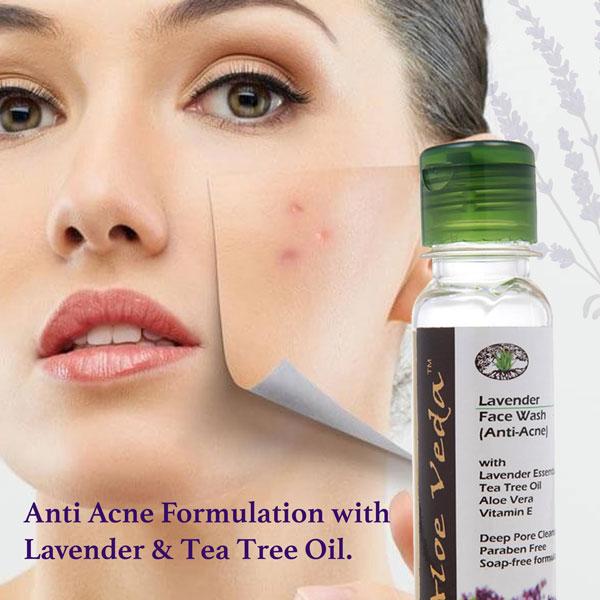 Aloe Veda Anti-Acne Face Wash 100 ml - Face Wash & Cleansers