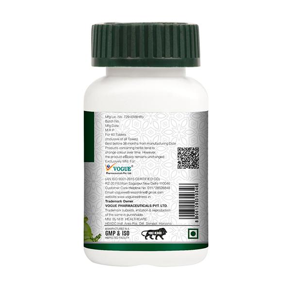 Vogue Wellness Vrikshmala Tablet (Pack of 3 x 60's) - Pure Herbs