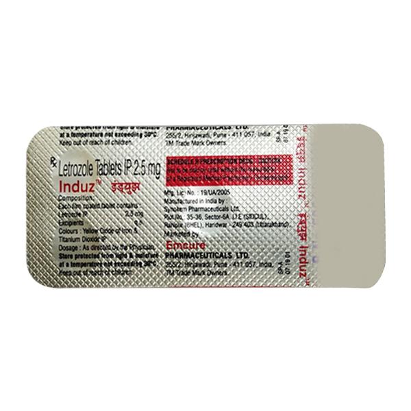 INDUZ 2.5mg Tablet 5's - Cancer Oncology-Hor