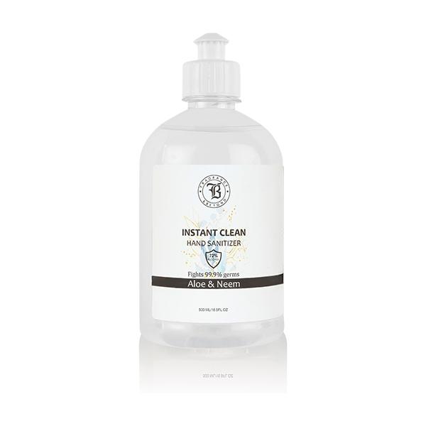 Fragrance & Beyond Instant Clean Hand Sanitizer - Aloe vera & Neem 500 ml - Hand Sanitizer