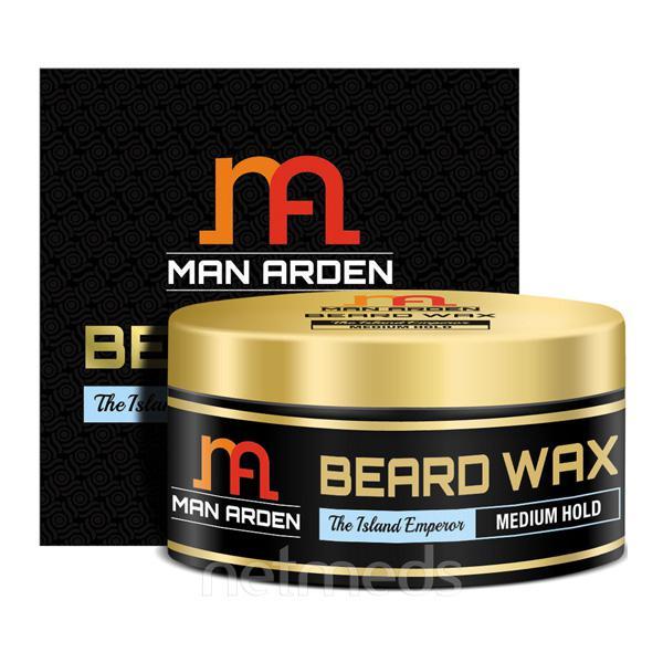 Man Arden Beard & Mustache Wax - The Island Emperor (Medium Hold) 50 ml - Beard Wax