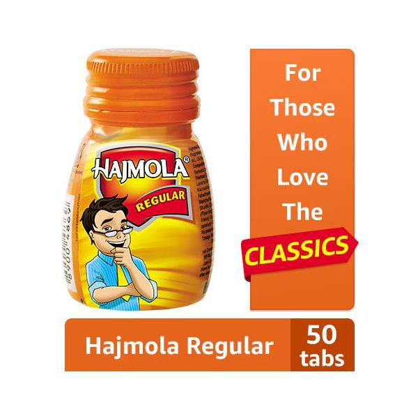 Netmeds | Dabur Hajmola Regular Digestive Tablets 50's