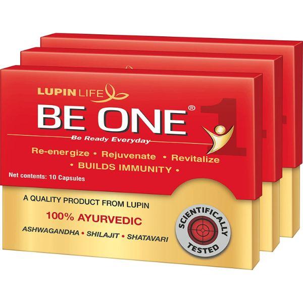 Netmeds | Lupin Life Be One Immunity Booster Capsule (Pack of 3 x 10's)