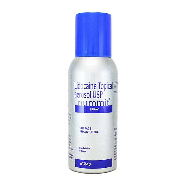Nummit Fresh Mint Flavour Spray 100gm - Anaesthesia - Local-Ana