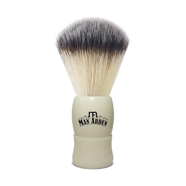 Man Arden Royal White Shaving Brush + Refreshing Neem Shaving Cream 200 gm - Shaving Brushes