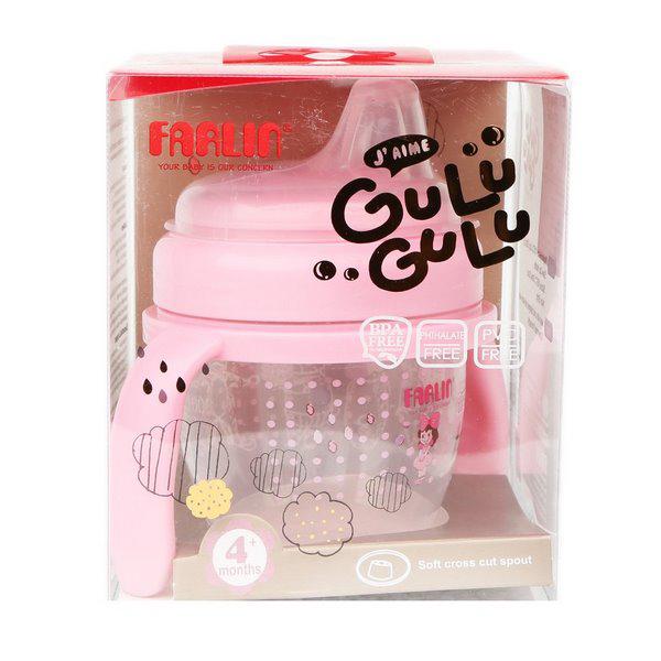Netmeds | Farlin Gulu Gulu Spout Learner Cup - Pink 120 ml