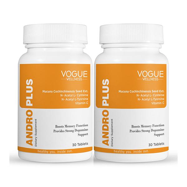 Vogue Wellness Andro Plus Tablet (Pack of 2 x 30's) - Speciality Medicines
