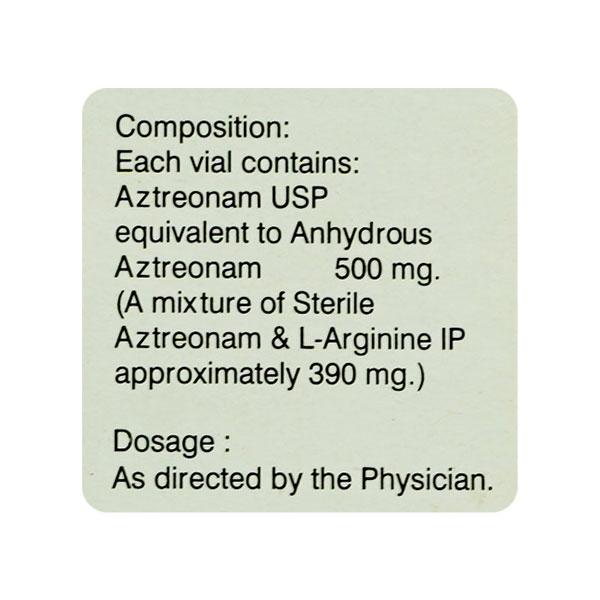 Azenam 500mg Injection 10ml - Bacterial Infections-OBL