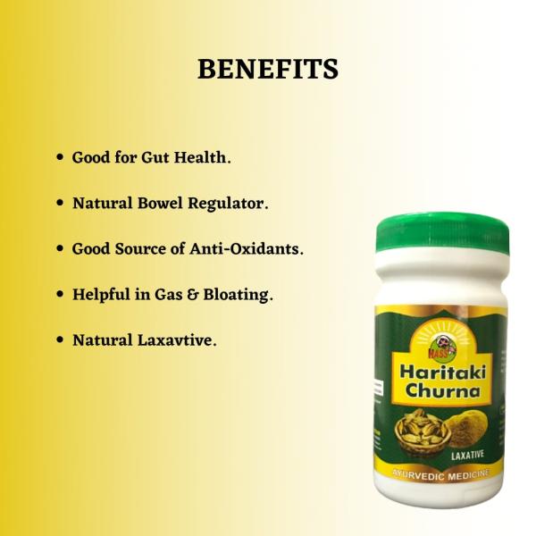 HASS Haritaki Churna 100 gm - Speciality Medicines