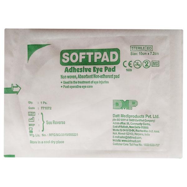 Netmeds | DMP Softpad Adhesive Eye Pad (771072) (10 cm x 7.2 cm) 1's