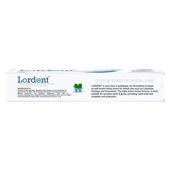 Lord's Lordent Toothpaste 100 gm - Speciality Medicine