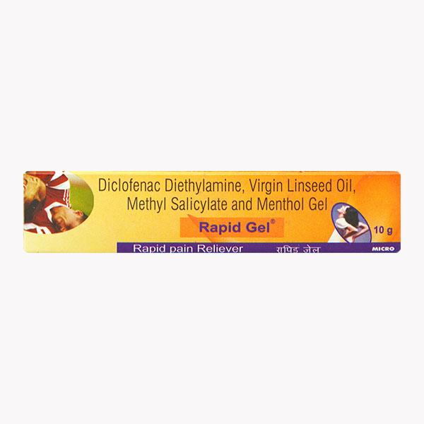 RAPID Gel 10gm - Pain relief-Nsa