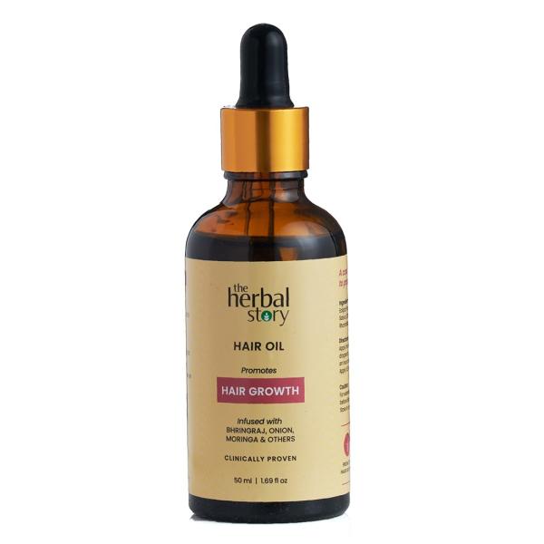 The Herbal Story Hair Growth Oil 50 ml - Hair Oils