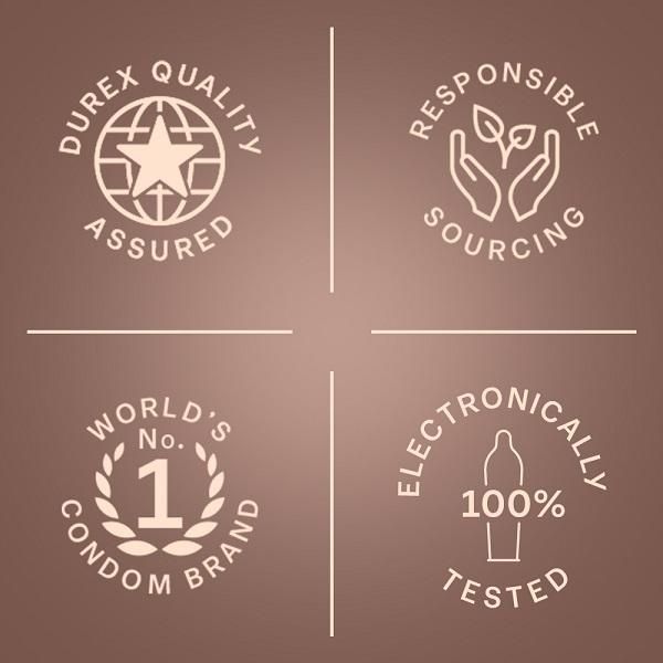 Durex Extra Thin Condoms - Intense Chocolate 10's - Plain/Flavoured Condoms