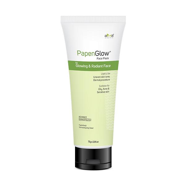 Vegetal PapenGlow Face Pack for Oily, Acne & Sensitive Skin 75 gm - Face Packs
