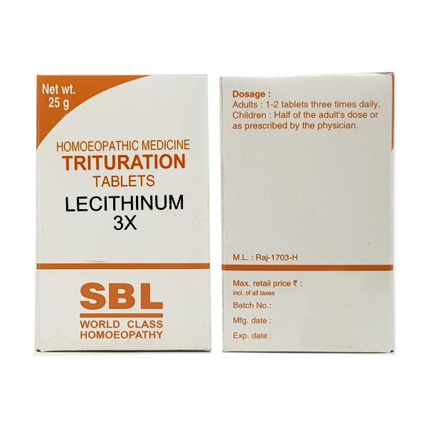 Netmeds | SBL Lecithinum 3X Tablet 25 gm