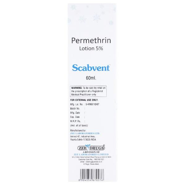 SCABVENT Lotion 60ml - Scabies-Oth
