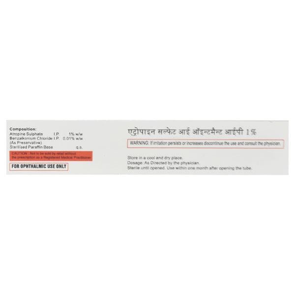 ATROPINE Eye Ointment 3gm - Eye Infections-Eaa