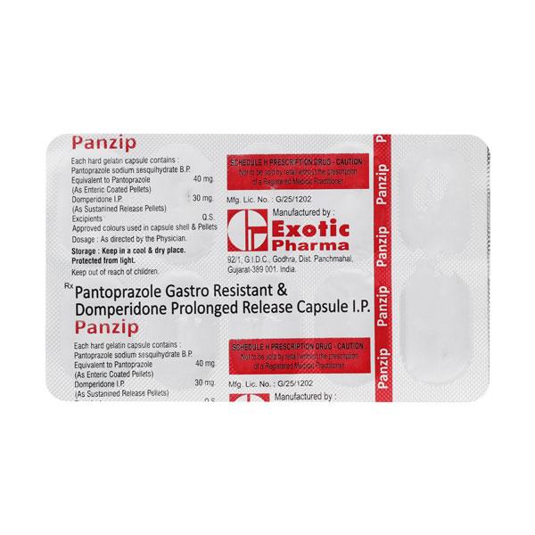 PANZIP Capsule 10's - Ulcer/Reflux/Flatulence-Aaa