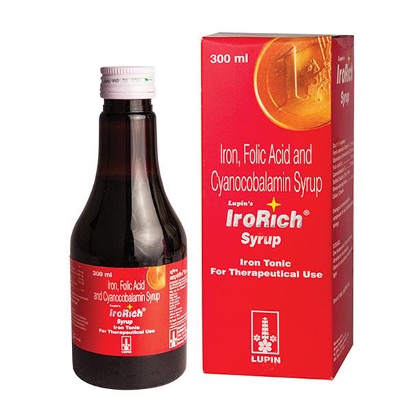 Irorich Syrup 300ml - Iron Supplement/Anaemia-Vma