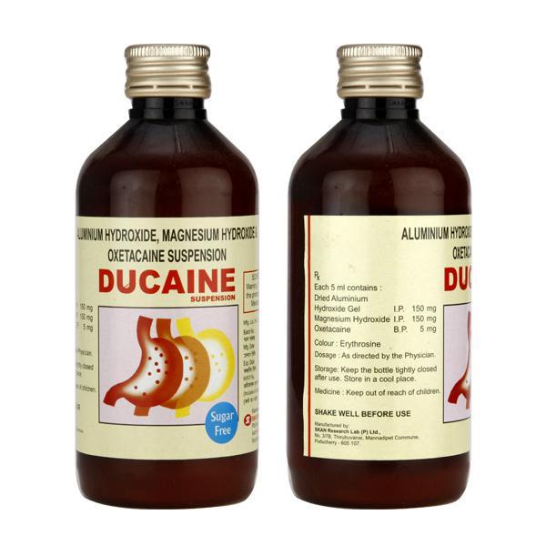 Ducaine Suspension 200ml - Ulcer/Reflux/Flatulence-Aaa